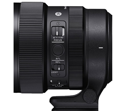 Sigma 15mm F1.4 switches and buttons