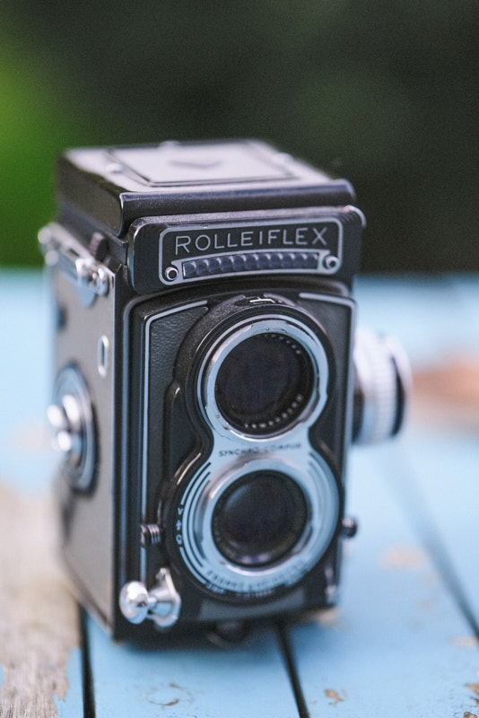 Photo of Rolleiflex taken with Fujifilm 56mm f1.2 WR
