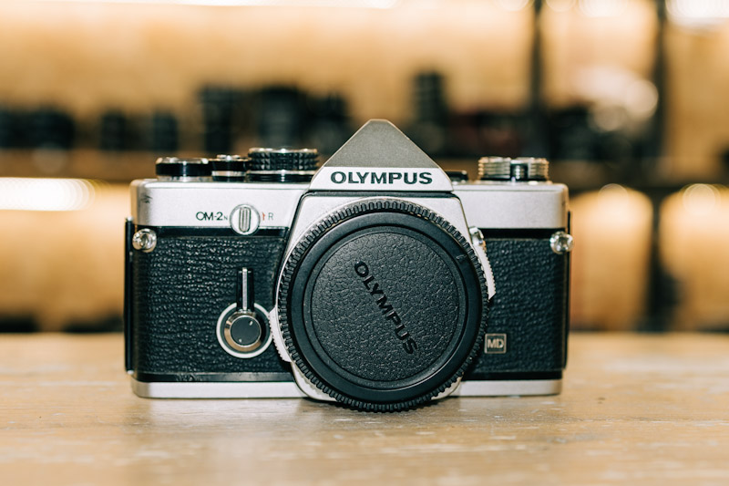 used Olympus SLR camera at Harrison Cameras
